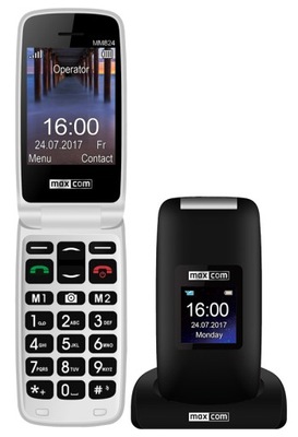 Telefon komórkowy MAXCOM MM824BB Czarny
