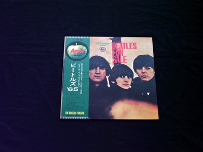 THE BEATLES For Sale JAPAN Obi NM LP Winyl