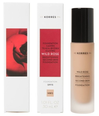 Korres Wild Rose WRF3 Podkład Rozświetlający 30ml