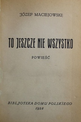 To jeszcze nie wszystko Serce kobiety ok 1928