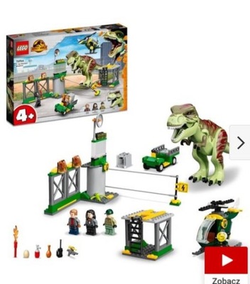 LEGO Jurassic world 76944 Ucieczka