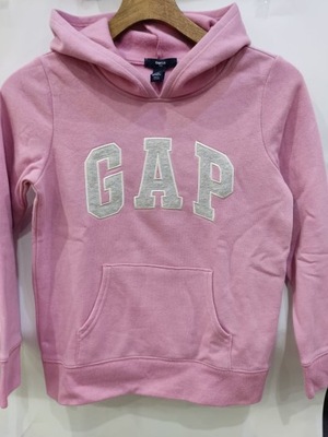 GAP KIDS bluza dziewczęca bawełna kangur 130 cm