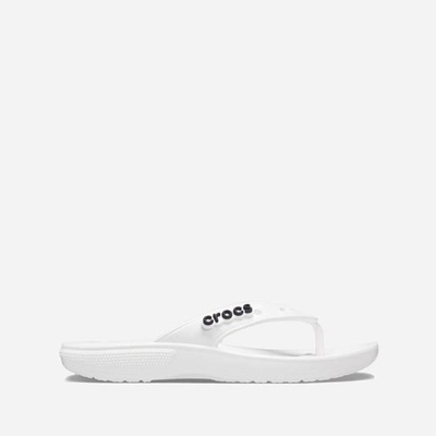 CROCS 207713-100 JAPONKI WSUWANE BIAŁE 37-38 1SYG