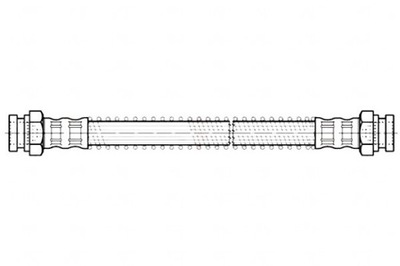 CABLE DE FRENADO ELAST. PEUGEOT 205 205 I 205 II  