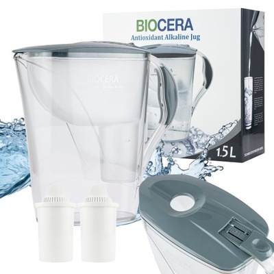 Vodný filter s ionizáciou BIOCERA 3,2L ALKALICKÁ VODA + VODÍK
