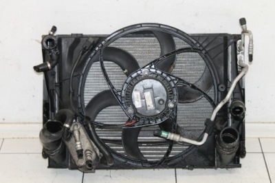 Комплект радиатор bmw 3 e90 e91 lift lci 2.0 d фото №1