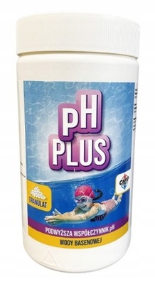 PH plus chemia do basenu granulat regulator wody 1kg