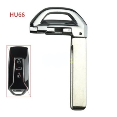 Ключ запасний жало hu66 vw фото №1