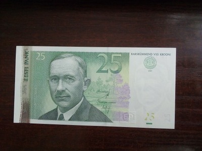 Banknot 25 koron Estonia