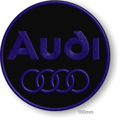 NASZYWKA TERMO NASZYWKI - AUDI - HAFT 100MM TUNING  