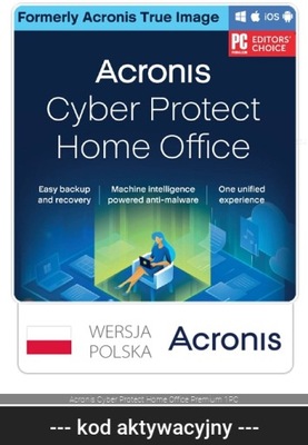 Acronis Cyber Protect Home Office Premium 1PC