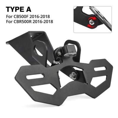 A AL AÑOS 2016-2018UCHWYT TABLAS REJESTRACYJNEJ PARA HONDA CB500F CBR500R 2  