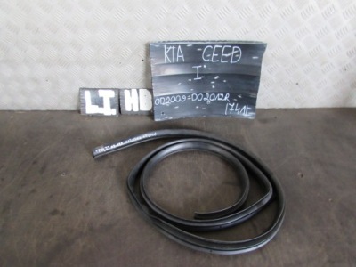 Прокладка дверь левый задняя kia ceed 09-12 r. hb фото №1