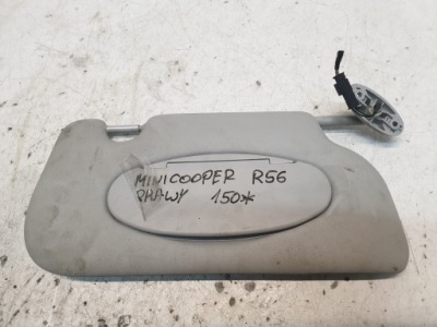 Козирок правий захист сонцезахисна права козирок mini cooper r56 фото №1