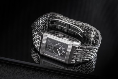 JAEGER-LECOULTRE REVERSO DUOFACE GMT NIGHT & DAY 272.8.51 MANUAL 26MM/ETUI