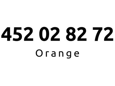 452-02-82-72 | Starter Orange (028 272) #E