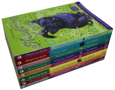 Seria Magiczny Kotek Zestaw 8 książek - Sue Bentley