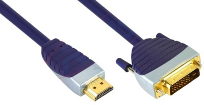 Kabel HDMI-DVI SVL1101 Bandridge Premium - 1m