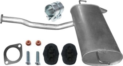 Kia sportage 2.0 crdi 2010 - гасник кінцевий фото №1