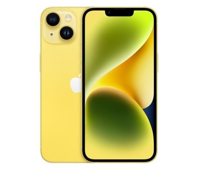 Smartfon Apple iPhone 14 128GB Yellow Super Retina