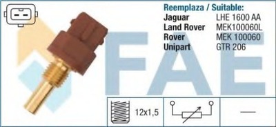 SENSOR TEMPERATURA DE AGUA ROVER  