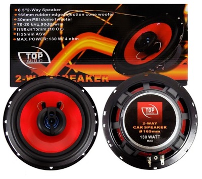 TOP AUDIO SPEAKERS AUTOMOTIVE 16 CM TWO-SIDED  