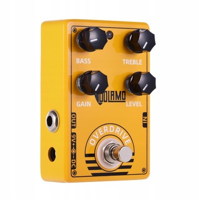 Dolamo D-8 Overdrive Guitar Effect Pedal with Bass