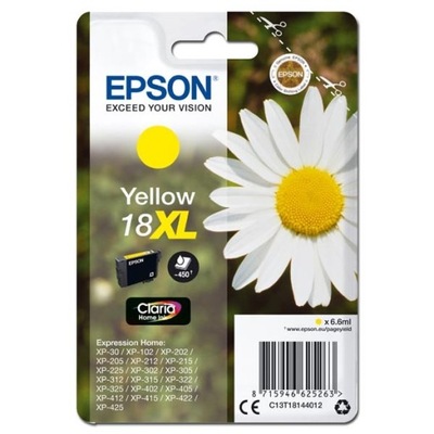Epson T1814 (C13T18144012) - oryg. tusz, żółty