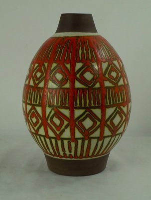 Ceramiczny wazon Von Der Trenck Kellinghusen lata 60 te