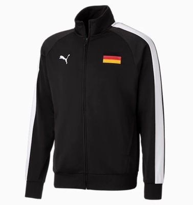 Bluza męska czarna Puma Deutschland Euro Zip r.M