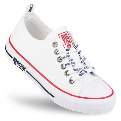 TRAMPKI DZIECIĘCE buty BIG STAR białe KK374044 30