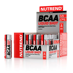 Nutrend Bcaa Shot 20 x 60ml AMINOKWASY W PLYNIE