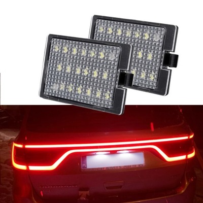 PARA DODGE DURANGO 2014-2020 ILUMINACIÓN TABLAS REJESTRACYJNEJ  