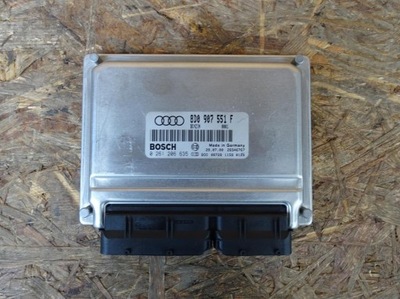 AUDI RS4 B5 2.7T 2.7 BITURBO ASJ UNIDAD DE CONTROL COMPUTADOR DEL MOTOR 8D0907551F  