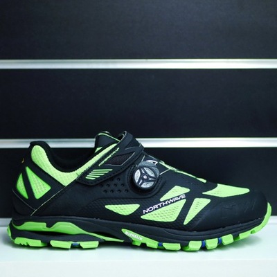 Buty Northwave Spider Plus 2 Black/Green Fluo 37