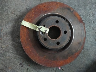 Volvo xc60 i 2009 - 2018 диск тормозная перед передняя фото №1