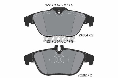 КОЛОДКИ ТОРМОЗНЫЕ DB ЗАД W204/S204/X204 2,1-3,5 07-15 EPAD 2425481