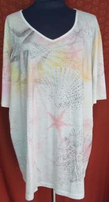 Bluzka damska, plus size, rozmiar 3XL