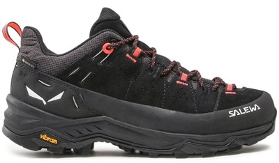 Trekkingowe buty SALEWA Gore-Tex GTX unisex niskie górskie skórzane r. 41