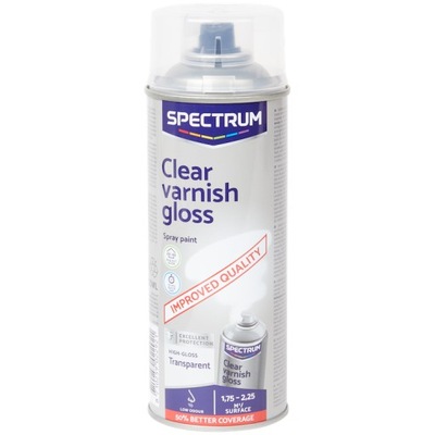 SPECTRUM LAKIER BEZBARWNY POŁYSK SPRAY 400 ML
