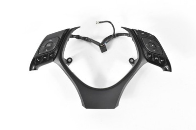 Кнопки мультифункция руля рамка toyota c-hr chr 2016+ фото №1