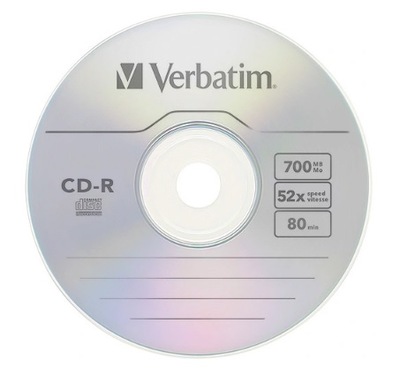 PŁYTY CD-R Verbatim 700MB x52 cake 10szt