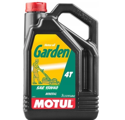 Olej silnikowy Motul GARDEN 4T 5 l 15W-40