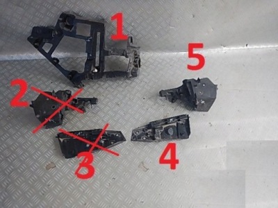 Peugeot 508 sw напрямна кронштейн бампера фото №1