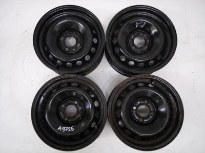 LLANTAS ACERO 4X100 14 RENAULT TWINGO II (A9725)  