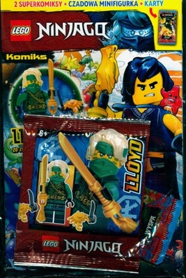 LEGO NINJAGO KOMIKS 2 /2023 + CZADOWA FIGURKA LEGO