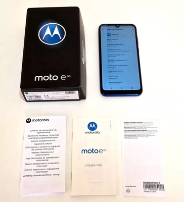 TELEFON MOTOROLA MOTO E6S STAN BDB, PUDEŁKO