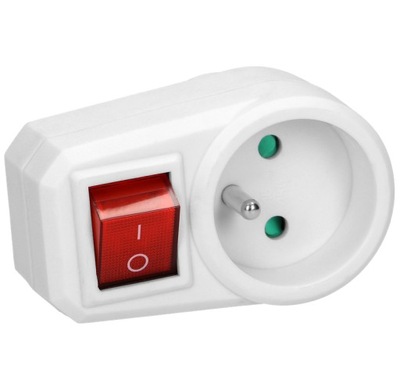 Adapter z włącznikiem