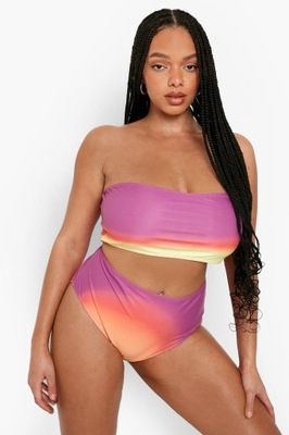 BOOHOO PLUS BIKINI KOMPLET OMBRE DP5 NG2__52