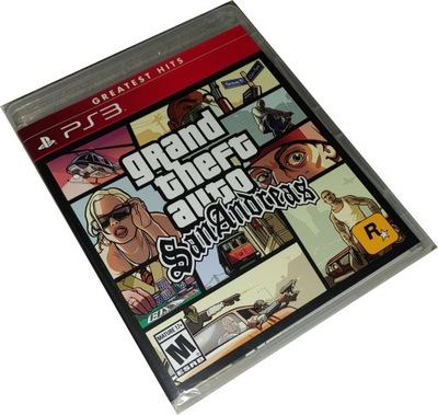 GTA SAN ANDREAS / PS3 / NOWA / ANG